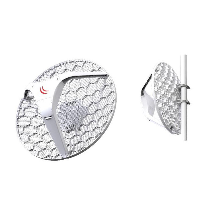 Антена MikroTik  LHG 5, 5GHz, 25dBi, RAM 64 MB, PoE