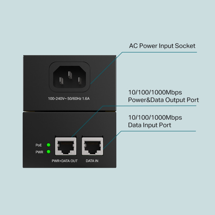 PoE   инжектор TP-Link TL-POE170S Gigabit