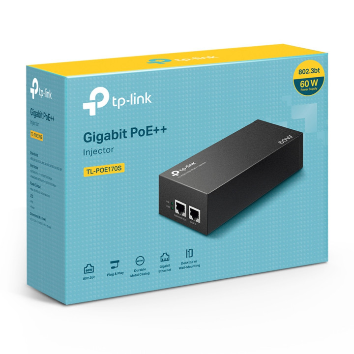PoE   инжектор TP-Link TL-POE170S Gigabit