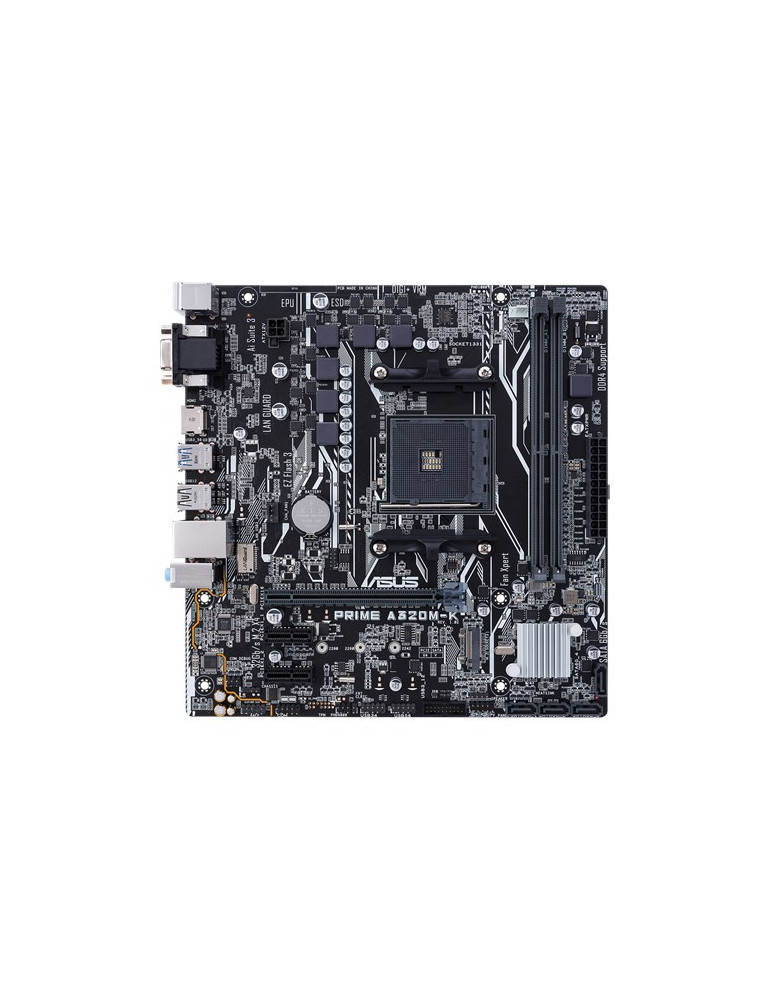 Дънна платка Asus Prime A320M-K, сокет AM4