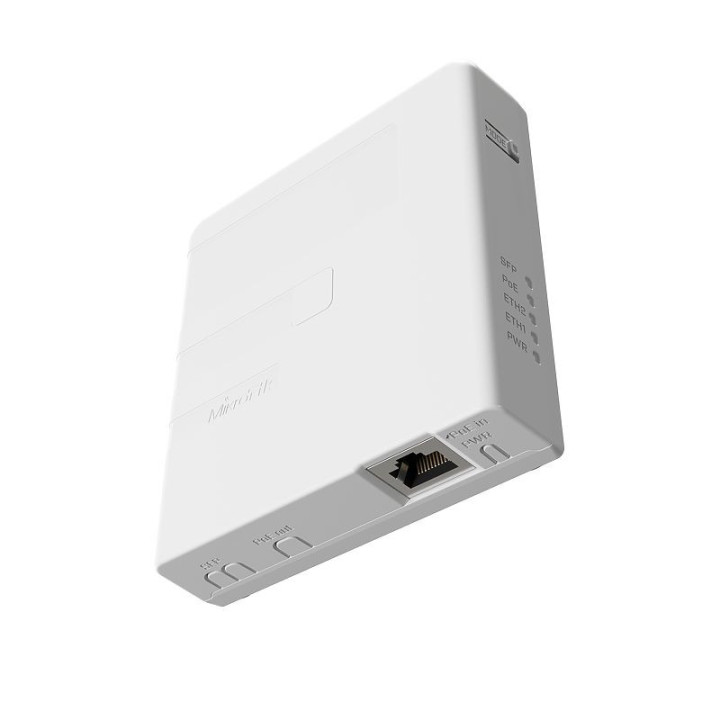 Стенен Passive PoE инжектор MikroTik GPEN21 с SFP порт