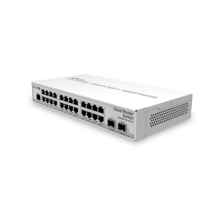 26-портов комутатор MikroTik CRS326-24G-2S IN