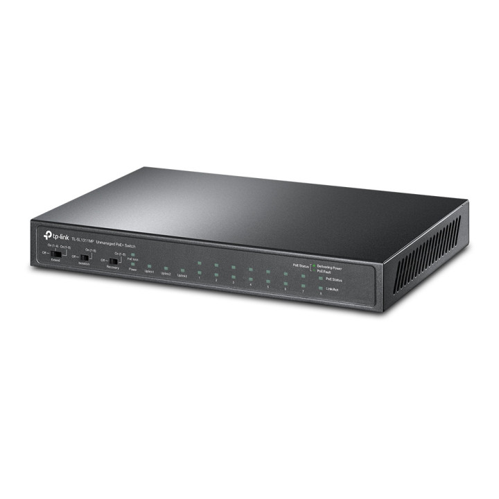 8-портов PoE  комутатор TP-Link TL-SL1311MP