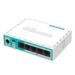 Рутер MikroTik RB750R2, 10/100 Mbps, PoE, 64 MB, CPU 850MHz, Бял