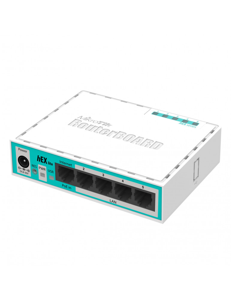 Рутер MikroTik RB750R2, 10/100 Mbps, PoE, 64 MB, CPU 850MHz, Бял