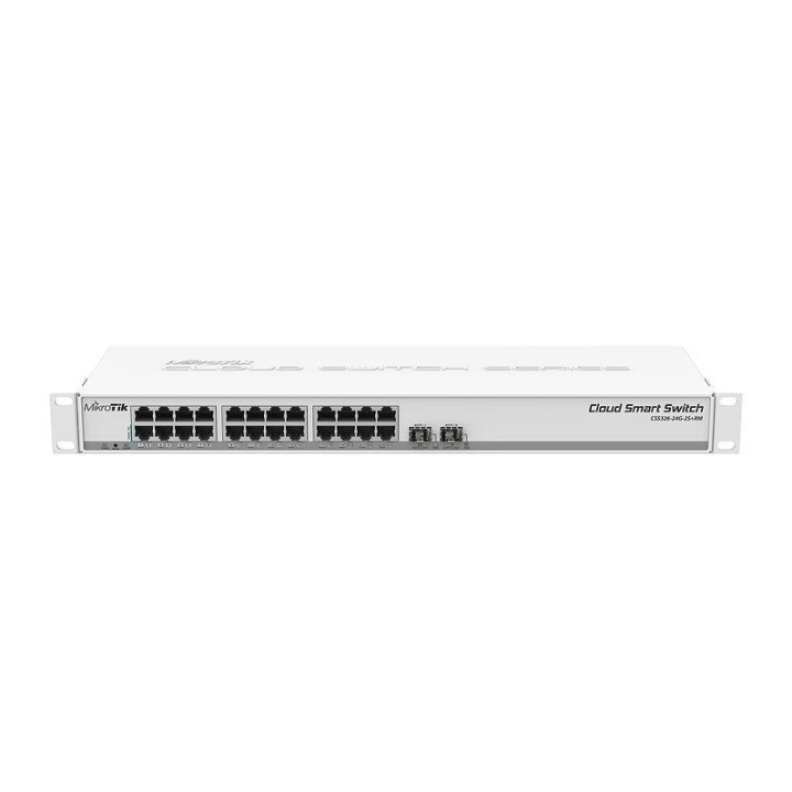 Cloud Smart Switch MikroTik CSS326-24G-2S RM 24 port