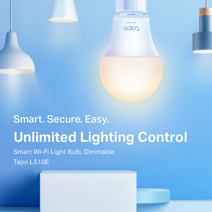 Интелигентна електрическа крушка TP-Link Tapo L510E(2-pack)