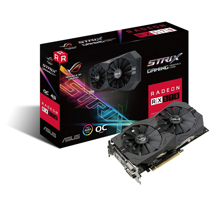 Видео карта Asus ROG Strix AMD Radeon RX570 4GB GDDR5