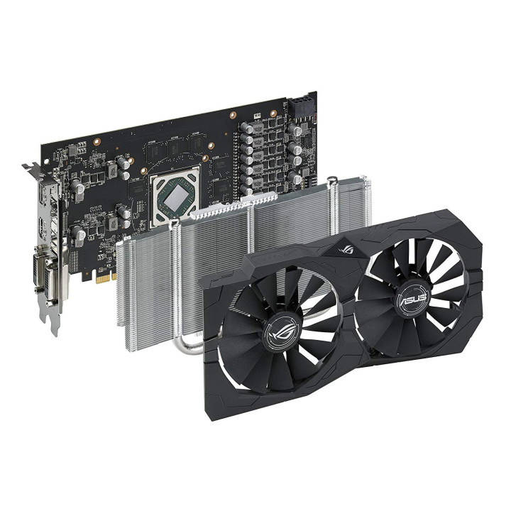 Видео карта Asus ROG Strix AMD Radeon RX570 4GB GDDR5
