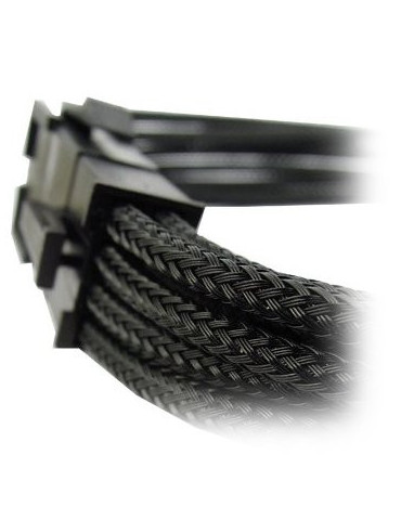 Удължаващ захранващ кабел Gelid 8pin 30cm individually sleeved Black