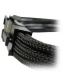 Удължаващ захранващ кабел Gelid 8pin 30cm individually sleeved Black