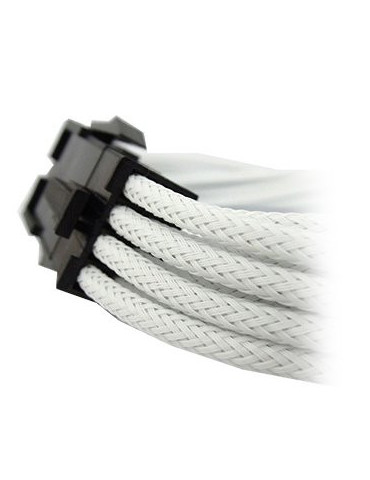 Удължаващ захранващ кабел Gelid 8pin 30cm individually sleeved UV White