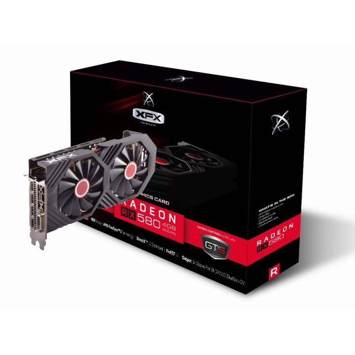 Видео карта XFX AMD Radeon RX580 4GB GTS XXX Edition