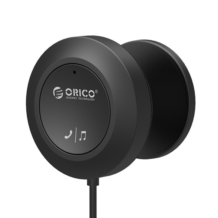 Bluetooth за кола за разговори и музика  Orico Bluetooth 4.1 audio receiver USB, 3.5mm jack - BCR02-BK - BCR02-BK