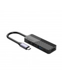 Докинг станция Orico Type-C 4-in-1 Power Distribution 55W MDK-4P Black - HDMI, Type-C x 1, USB3.0 x1, USB2.0 x1 - MDK-4P-BK-BP