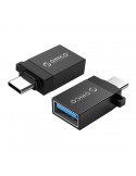 Адаптер  Orico OTG USB3.0 AF to Type-C - CBT-UT01-BK-BP