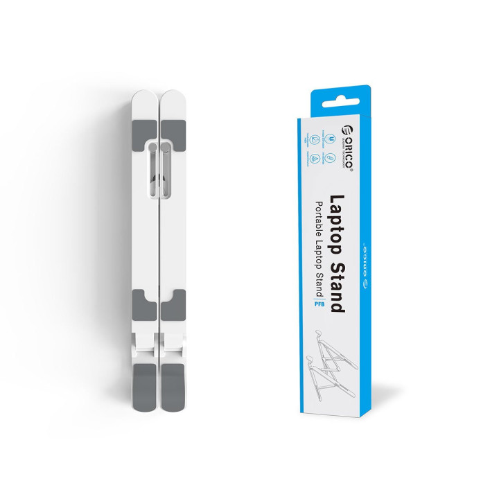 Поставка за лаптоп Orico White - PFB-A24-WH-BP
