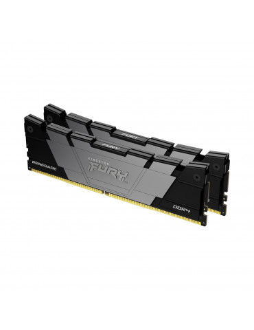 RAM памет Kingston 32GB (2x16GB) DDR4 3200MHz CL16 FURY Renegade Black - KF432C16RB12K2/32
