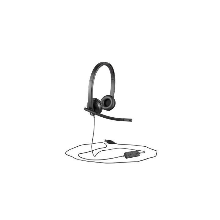 Слушалки Logitech H570e - USB