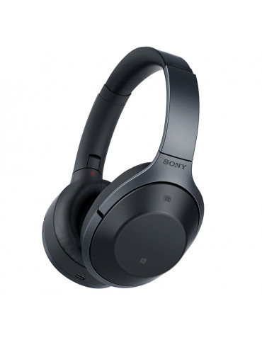Безжични слушалки Sony MDR-1000X, черни