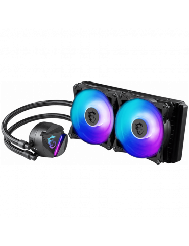 Водно охлаждане MSI MAG CORELIQUID 240R V2 Liquid Cooler, Dual 120mm ARGB PWM Fans