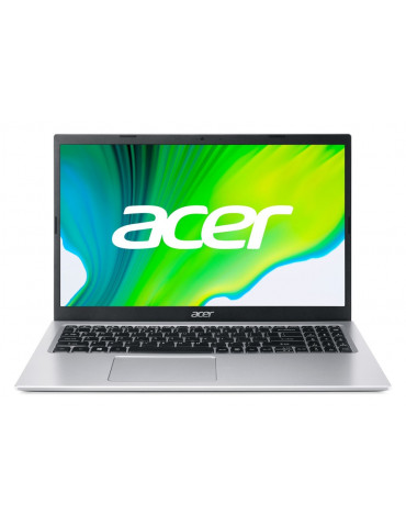 Лаптоп Acer Aspire 3 A315-35-P0NK, Intel Pentium Silver N6000, 15.6" FHD AG, 4GB RAM, 256GB SSD, Silver - NX.A6LEX.00A