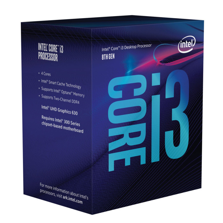 Процесор Intel Core i3-8100 Coffee Lake, сокет LGA1151