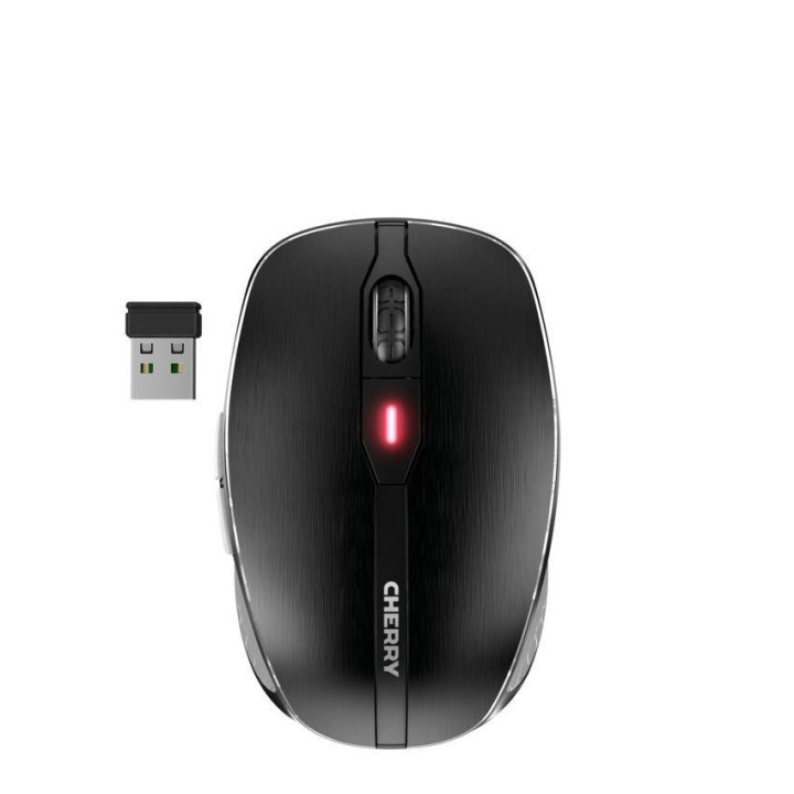 Безжична мишка CHERRY MW 8C ADVANCED, USB, Bluetooth/2.4Ghz, черен - JW-8100