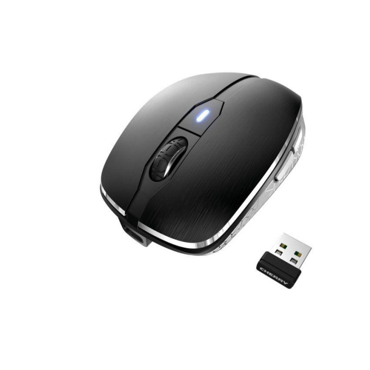 Безжична мишка CHERRY MW 8C ADVANCED, USB, Bluetooth/2.4Ghz, черен - JW-8100
