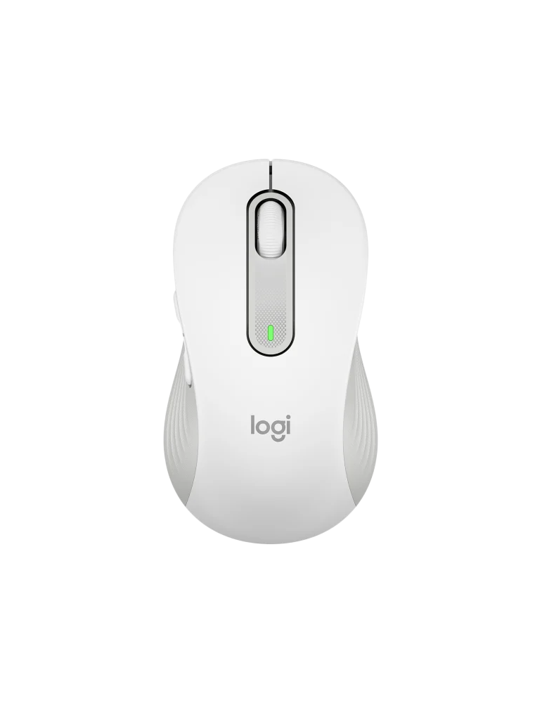 Безжична мишка Logitech Signature M650 L Off-white, USB - 910-006238