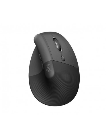 Безжична мишка Logitech Lift Vertical Graphite - 910-006473