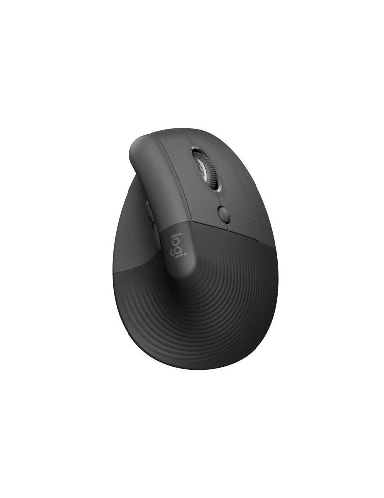 Безжична мишка Logitech Lift Vertical Graphite - 910-006473
