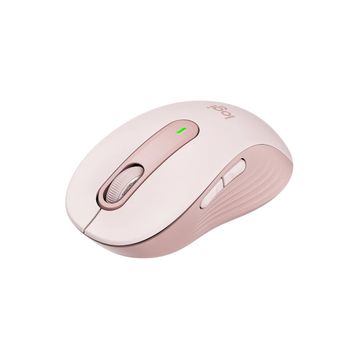 Безжична мишка Logitech Signature M650 L Rose, USB - 910-006237
