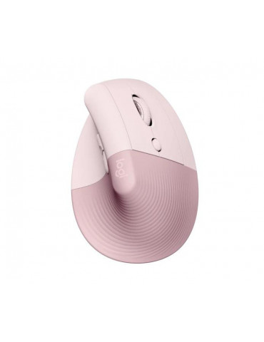 Безжична мишка Logitech Lift Vertical Rose - 910-006478