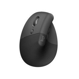 Безжична мишка Logitech Lift Left Vertical Graphite - 910-006474