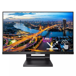 Монитор Philips 242B1TC/00, 23.8" Touch AG IPS, WLED, FHD 75Hz, 4ms GTG, Low Blue Mode,Speac., D-SUB, HDMI, DP, USB hub