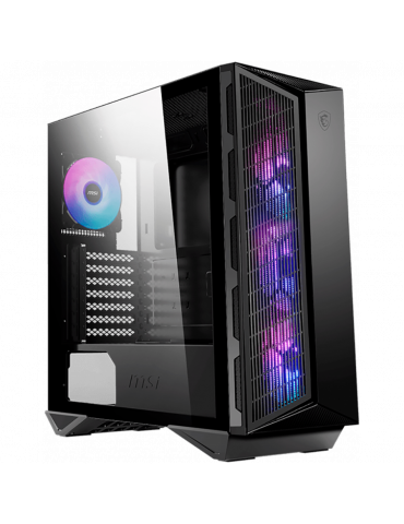 Кутия за компютър MSI MPG GUNGNIR 111R, Mid-Tower, ATX, 4x 120mm ARGB Fans, Mesh Front Panel, 4mm TG