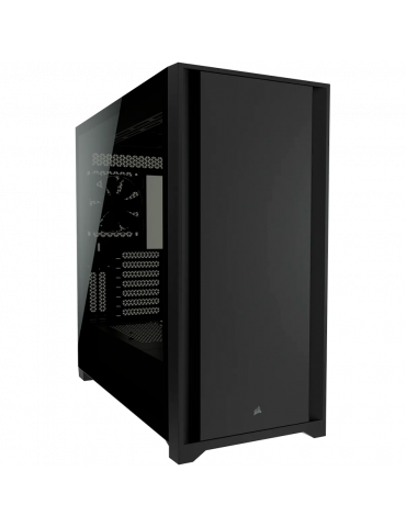 Кутия за компютър Corsair 5000D TG Mid-Tower ATX, Black - CC-9011208-WW