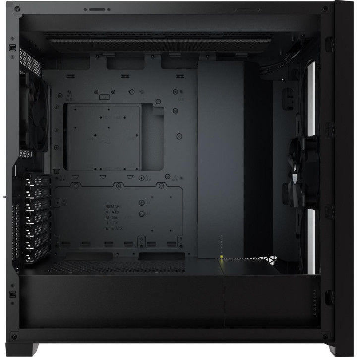 Кутия за компютър Corsair 5000D TG Mid-Tower ATX, Black - CC-9011208-WW