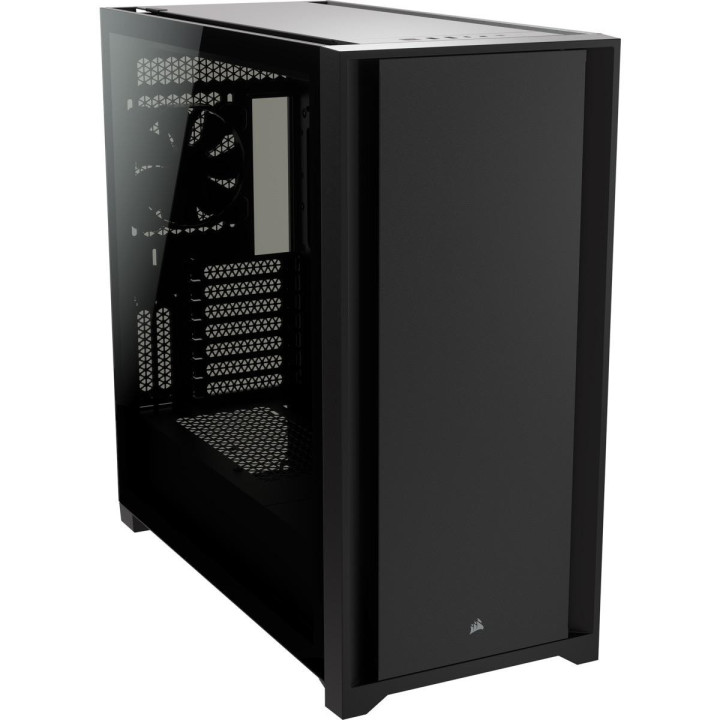 Кутия за компютър Corsair 5000D TG Mid-Tower ATX, Black - CC-9011208-WW