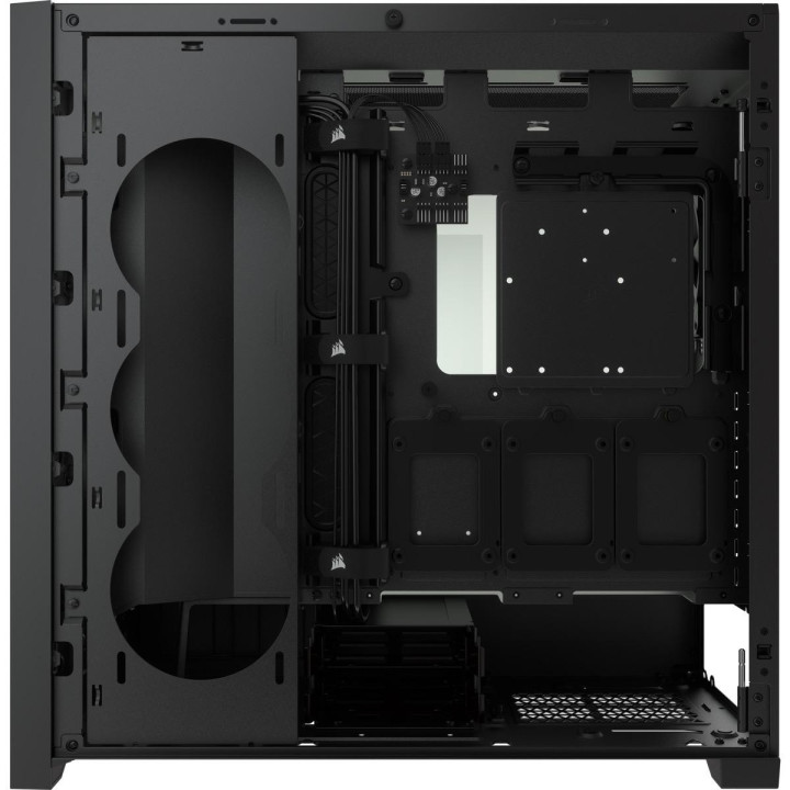Кутия за компютър Corsair 5000D TG Mid-Tower ATX, Black - CC-9011208-WW