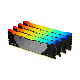 RAM памет Kingston 64GB (4x16GB) DDR4 3600MHz CL16 FURY Renegade RGB - KF436C16RB12AK4/64