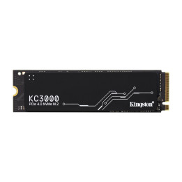 SSD диск Kingston 4096GB KC3000 M.2-2280 PCIe 4.0 NVMe, 7000/7000 MB/s - SKC3000D/4096GB
