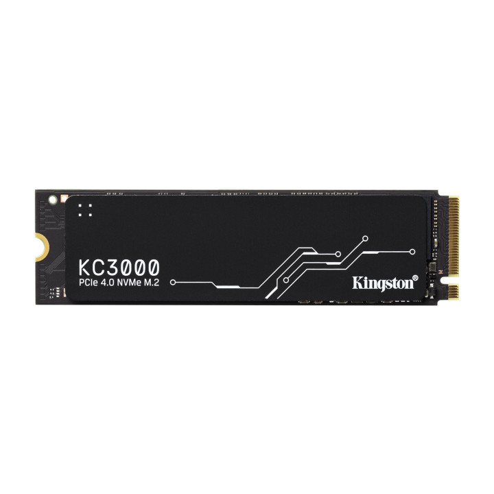 SSD диск Kingston 4096GB KC3000 M.2-2280 PCIe 4.0 NVMe, 7000/7000 MB/s - SKC3000D/4096GB