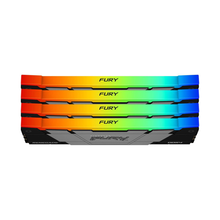 RAM памет Kingston 64GB (4x16GB) DDR4 3600MHz CL16 FURY Renegade RGB - KF436C16RB12AK4/64