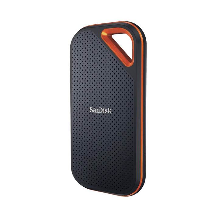 Външен SSD диск SanDisk Extreme Pro, 2TB, USB 3.1 Gen2 Type-C, Черен - SDSSDE81-2T00-G25