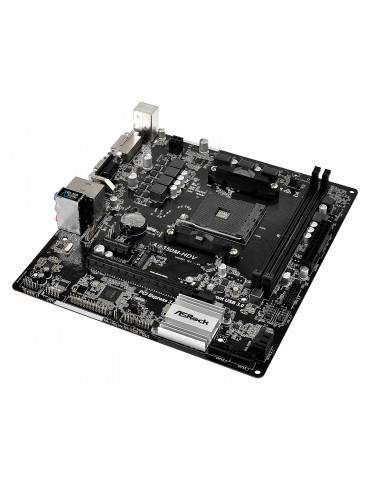 Дънна платка Asrock AB350M-HDV R3.0, сокет AM4