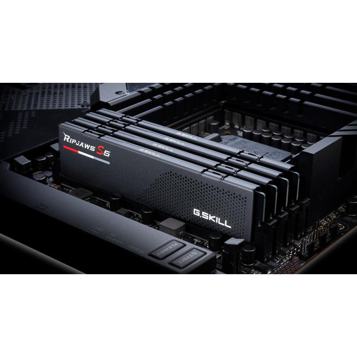 RAM памет G.SKILL 32GB(2x16GB) DDR5 PC5-41600 5200MHz CL36 Ripjaws S5 Black  - F5-5200J3636C16GX2-RS5K