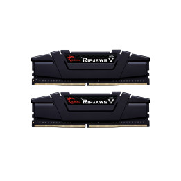 RAM памет G.SKILL 32GB(2x16GB) DDR4 PC4-28800 3600MHz CL16 Ripjaws V Black - F4-3600C16D-32GVKC