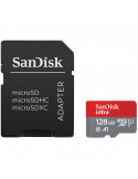 SD карта SanDisk Ultra Light 128GB microSDHC   SD Adapter 100MB/s Class 10 - SDSQUNR-128G-GN3MA